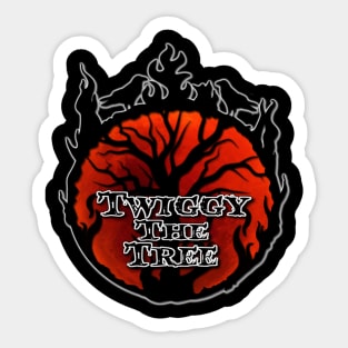 TwiggyTheTree Raven Logo Sticker